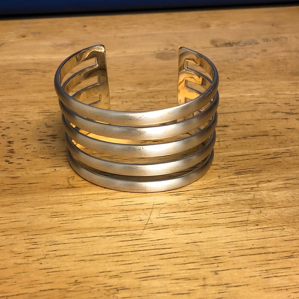 Lucky Brand Silver-toned cuff bracelet